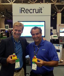 Brian Kelly and Stephen Kelly at Sage Summit.