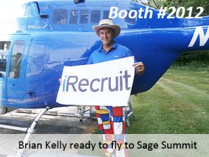 Brian gets ready to take iRecruit to Sage Summit